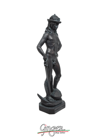 David by Donatello - 9.4 in. or 11.0 in. - aged bronze color