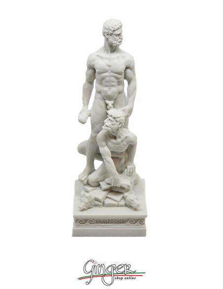 Ercole e Caco - 17 cm - naturale o patinato