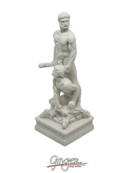 Ercole e Caco - 17 cm - naturale o patinato
