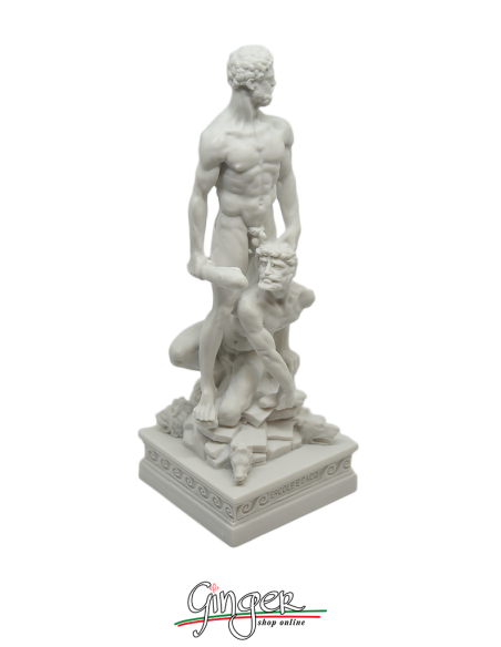 Ercole e Caco - 17 cm - naturale o patinato