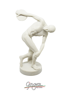 Il Discobolo - 19 cm - bianco naturale o patinato 2