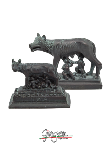The Capitoline Wolf (Rome) - 3.1 in. (8 cm) or 5.1 in. (13 cm)