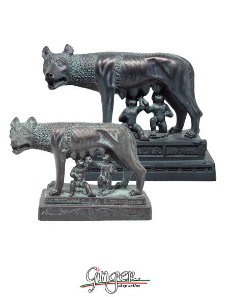 The Capitoline Wolf (Rome) - 7.1 in. (18 cm) or 9.8 in. (25 cm)