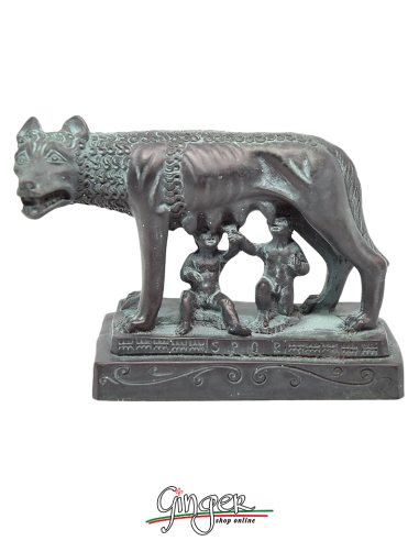 Lupa Capitolina (di Roma) - 18 cm o 25 cm - color bronzo antico