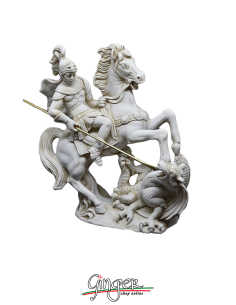 San Giorgio e il Drago - 17 cm - tre versioni 2