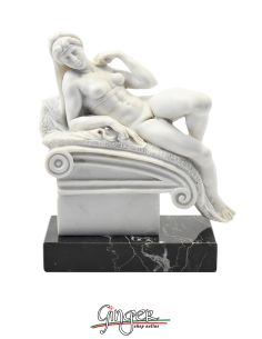 Medici Chapels - statue of Dawn by Michelangelo - 15 cm