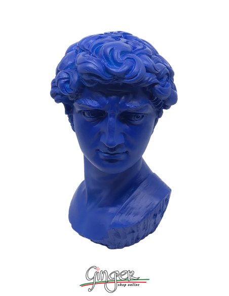 Collezione "pop-art" - Testa 17 cm - Blu
