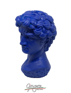 Collezione "pop-art" - Testa 17 cm - Blu 2