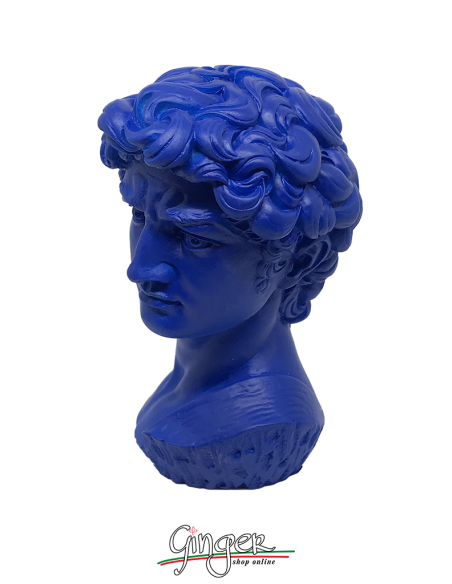 Collezione "pop-art" - Testa 17 cm - Blu