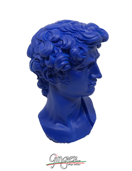 Collezione "pop-art" - Testa 17 cm - Blu