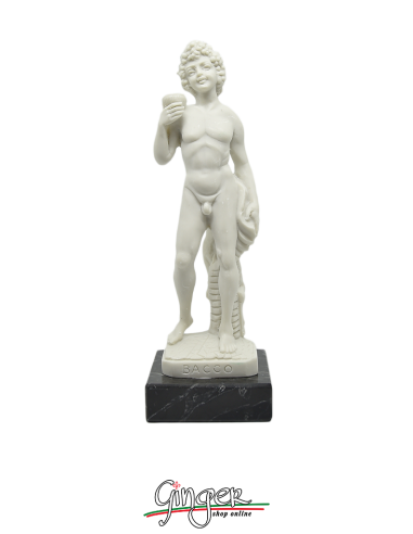 Bacchus with grapes by Michelangelo - 7.4 in. (19 cm), 10.2 in. (26 cm), 14.1 in. (36 cm)