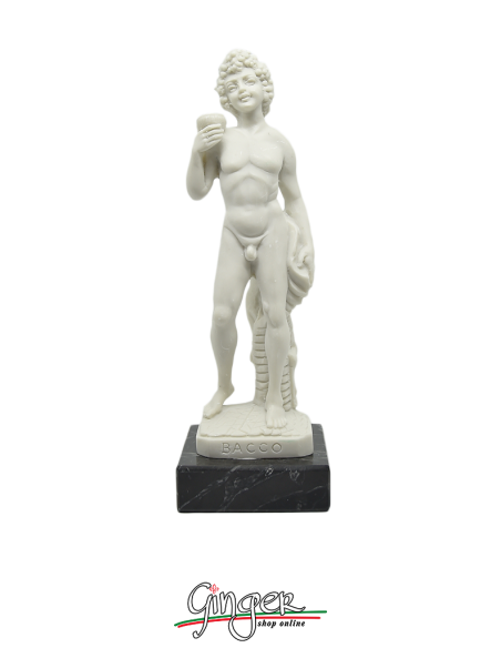 Bacco con uva di Michelangelo Buonarroti - cm 19
