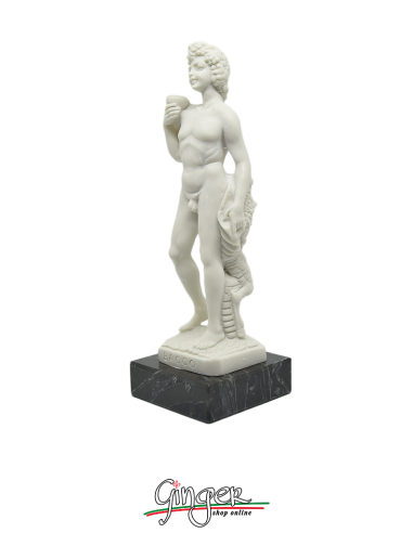 Bacco con uva di Michelangelo Buonarroti - cm 19