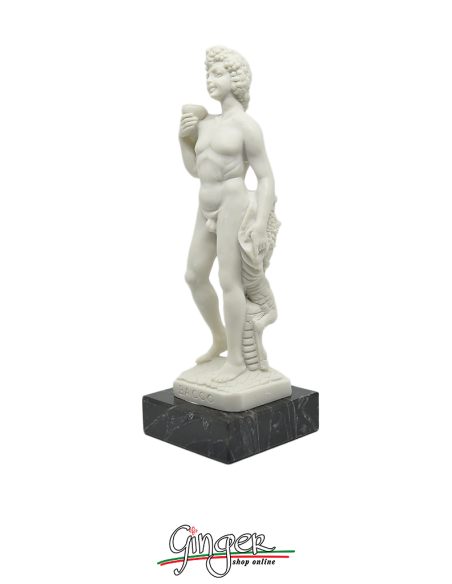 Bacco con uva di Michelangelo Buonarroti - cm 19