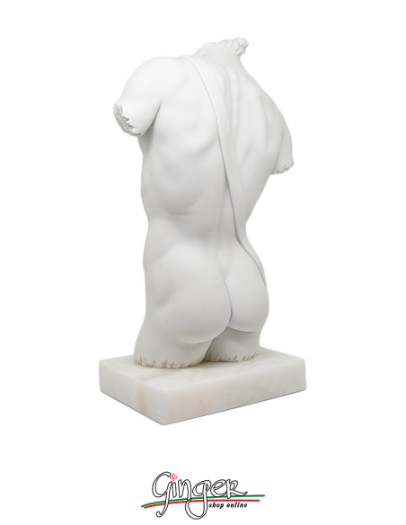 David - Torso con base in alabastro