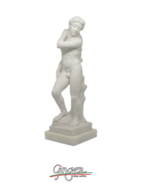 David Apollo o Apollino - 32 cm - con base in alabastro