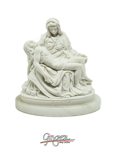 Pieta' Vaticana - 7 cm, 12 cm, 16 cm o 23 cm - con base in alabastro