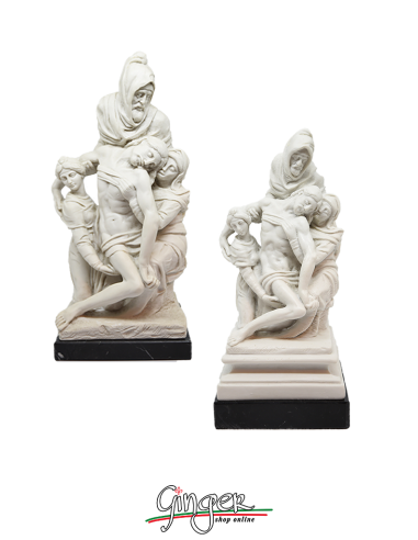 Pietà Bandini o Pietà Fiorentina - 19 cm o 29 cm - Ruggeri con base in marmo