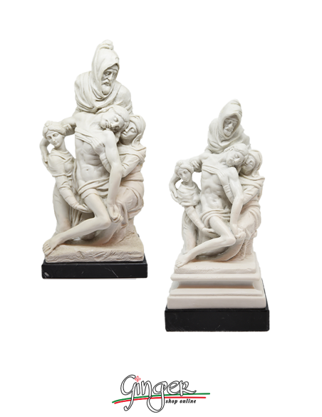 The Deposition or Bandini Pietà or Florentine Pietà by Michelangelo - 7.5 in. (19 cm) or 11.4 in. (29 cm)