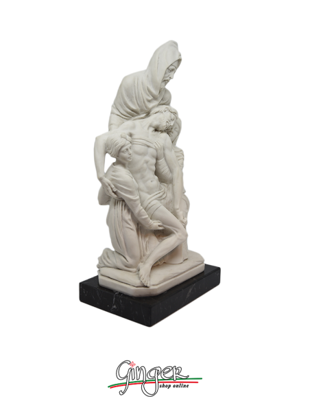 Pietà Bandini o Pietà Fiorentina - 26cm - Santini con base in marmo