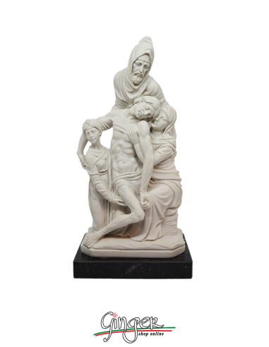 Pietà Bandini o Pietà Fiorentina - 26cm - Santini con base in marmo