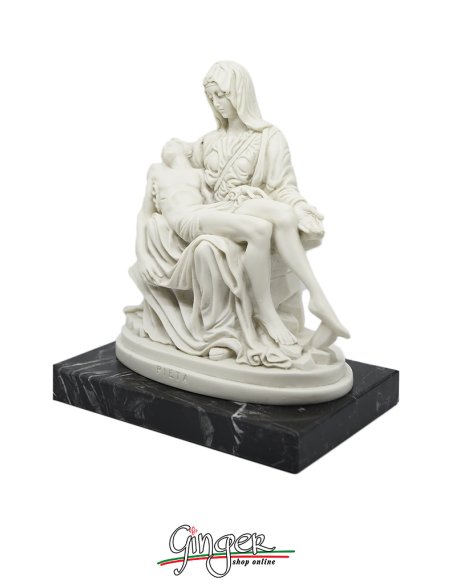 Pieta' Vaticana - 19 cm - Ruggeri con base in marmo