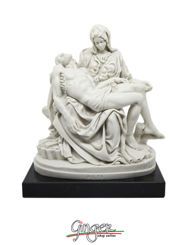 Pieta' Vaticana - 21 cm - con base in marmo - Santini