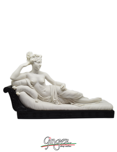 Antonio Canova - Pauline Bonaparte Borghese as Venus Victrix - 14.1 in. (36 cm)