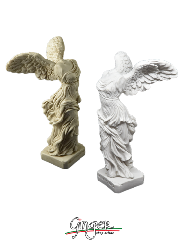 Winged Victory of Samothrace (Nike) - 7.48 in. (19 cm) - white or aged