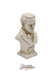 Musicisti Compositori - Giacomo Puccini - busto patinato 11 cm 2