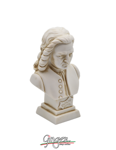 Musicisti Compositori - Johann Sebastian Bach - busto patinato 11 cm 2