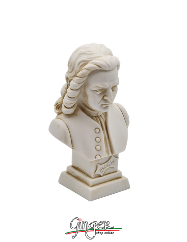 Musicisti Compositori - Johann Sebastian Bach - busto patinato 11 cm