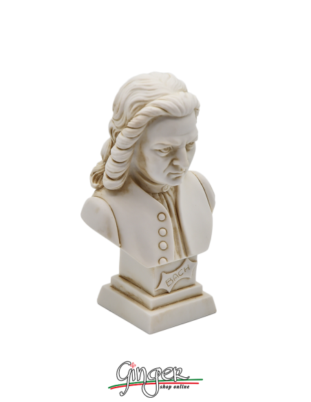 Musicisti Compositori - Johann Sebastian Bach - busto patinato 11 cm