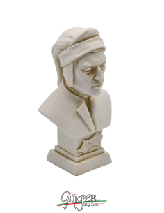 Dante Alighieri - busto patinato 11 cm 2