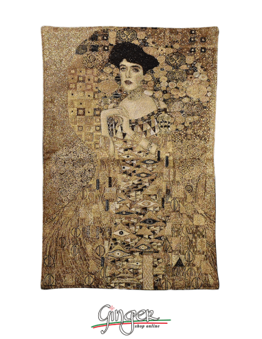 Adele by Klimt - Tapestry 19.5 x 27.5 in. (47x70 cm)