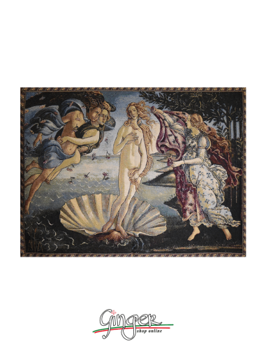 The Birth of Venus - Tapestry 20.4 x 12.9 in. (52x33 cm) or 34.6 x 25.5 in. (88x65 cm)