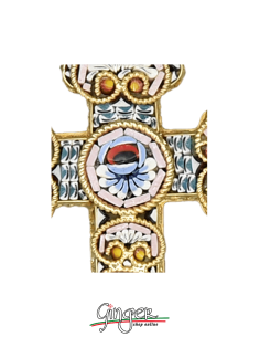 Cross in Florentine mosaic 2