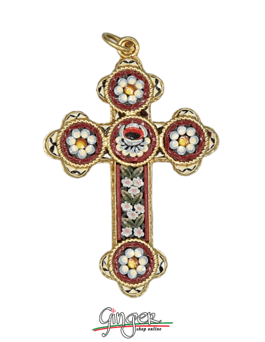 Cross in Florentine mosaic