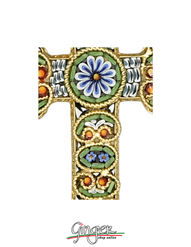 Cross in Florentine mosaic