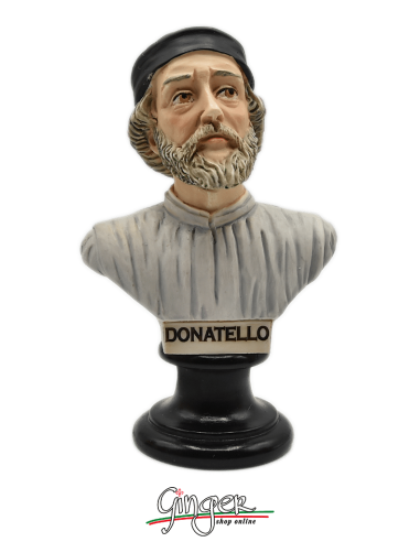 Donatello - bust 5.9 in. (15 cm) hand painted