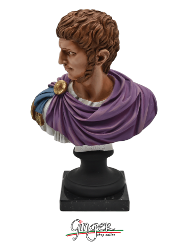 Imperatori Romani - Nerone - busto 16 cm - dipinto a mano per COLLEZIONISTI