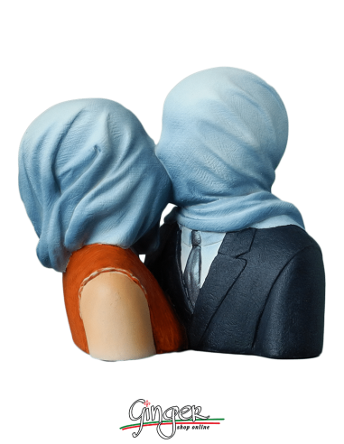 René Magritte: the Lovers - 13 cm...