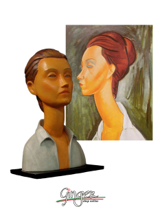 Amedeo Modigliani: Lunia Czechowska - 10,5 cm 2