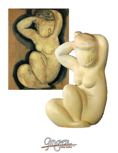 Modigliani: Caryatid - 15 cm