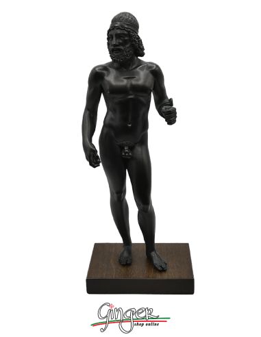 i Bronzi di Riace: il Giovane e il Vecchio - 32 cm (color bronzo)