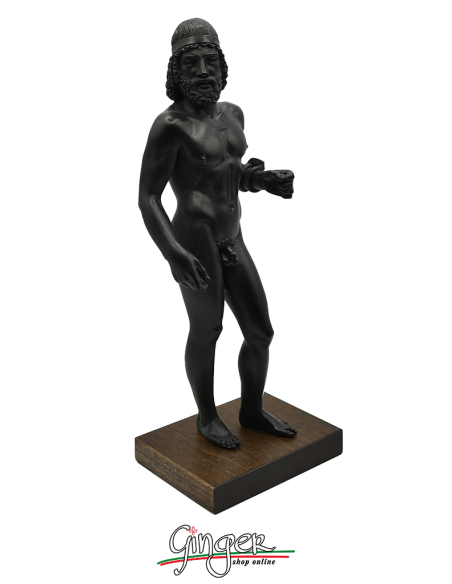 i Bronzi di Riace: il Giovane e il Vecchio - 32 cm (color bronzo)