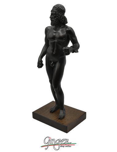 i Bronzi di Riace: il Giovane e il Vecchio - 32 cm (color bronzo)