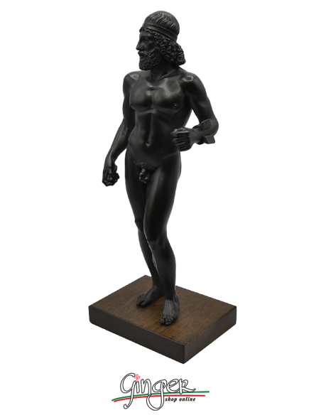 i Bronzi di Riace: il Giovane e il Vecchio - 32 cm (color bronzo)