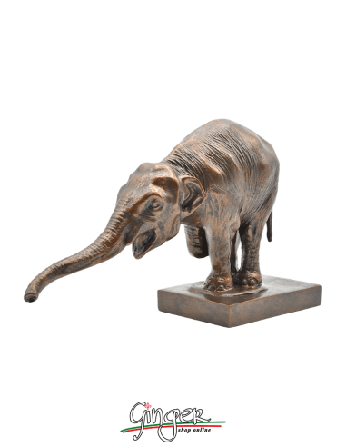 Rembrandt Bugatti: Elefante danzante - 14 cm