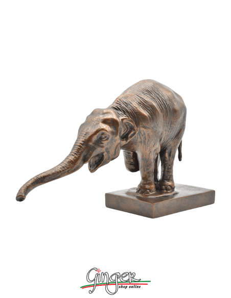 Rembrandt Bugatti: Elefante danzante - 14 cm